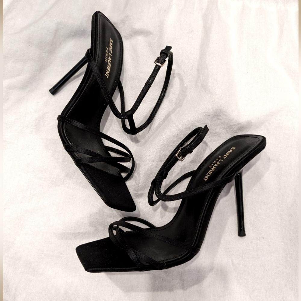 *SOLD* NWOT Saint Laurent Nuit Sandal Stiletto Heels